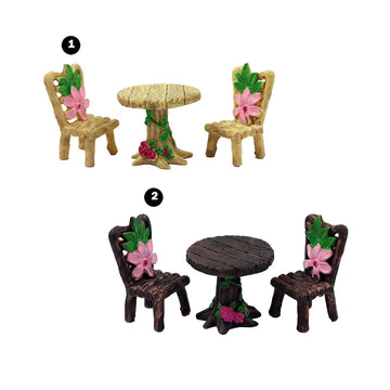 Architectural Model O Table/Chairs 3Pcs 18542 C0272-3 C0568