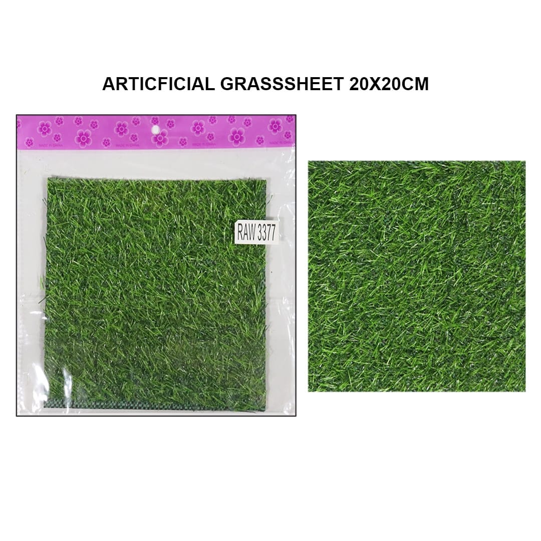 Ravrai Craft - Mumbai Branch Architecture miniature products Artificial Grass Sheet 20x20cm