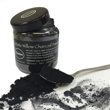 Artist fine charcoal powder-USA standards 120 grams
