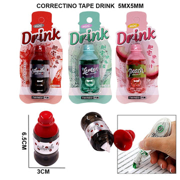 Drink type Correction Tape