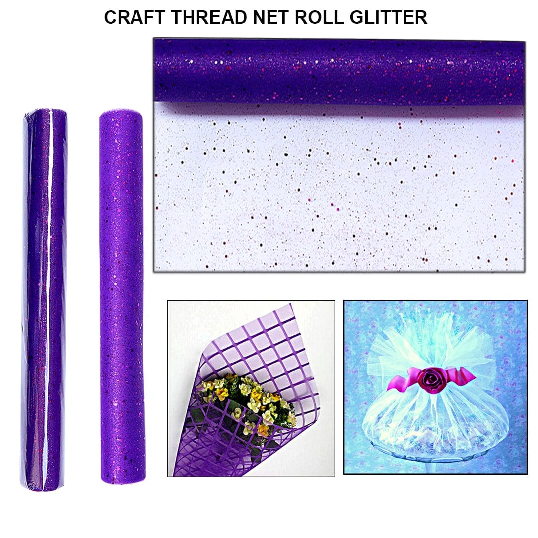 Ravrai Craft - Mumbai Branch Craft Net Roll Glitter