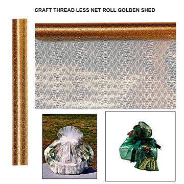 Golden Thread Less Net Roll