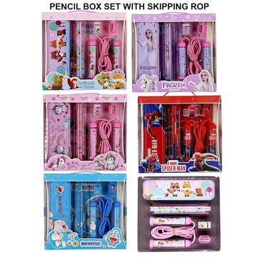 Pencil Box Set With Rope