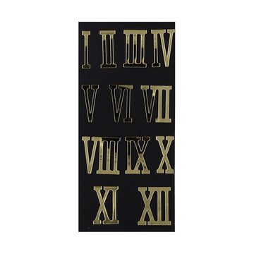 Regal Golden Acrylic Roman Letter Cutout - 8-Inch Decorative Accent Piece