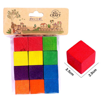 Color Wooden Cubes