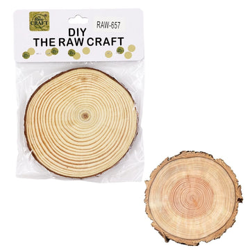 Creative Circles: DIY Wooden Rounds (10-11cm Diameter, 1cm Thickness) - Craft Your Own Versatile Wood Discs