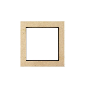 Mdf Craft Ring Square 2.5Inchx1/2Inch Mcrs2.5 (contain 10 unit)