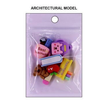 miniature models for school kids I Pack of 5 I book miniature, bag miniature