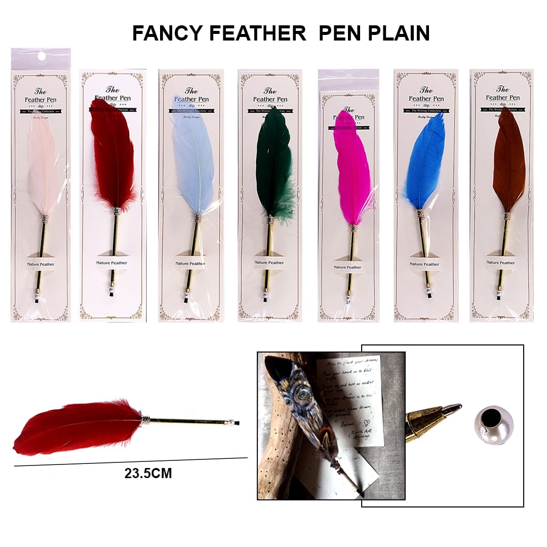 Ravrai Craft - Mumbai Branch Pens Feather Pen Plain