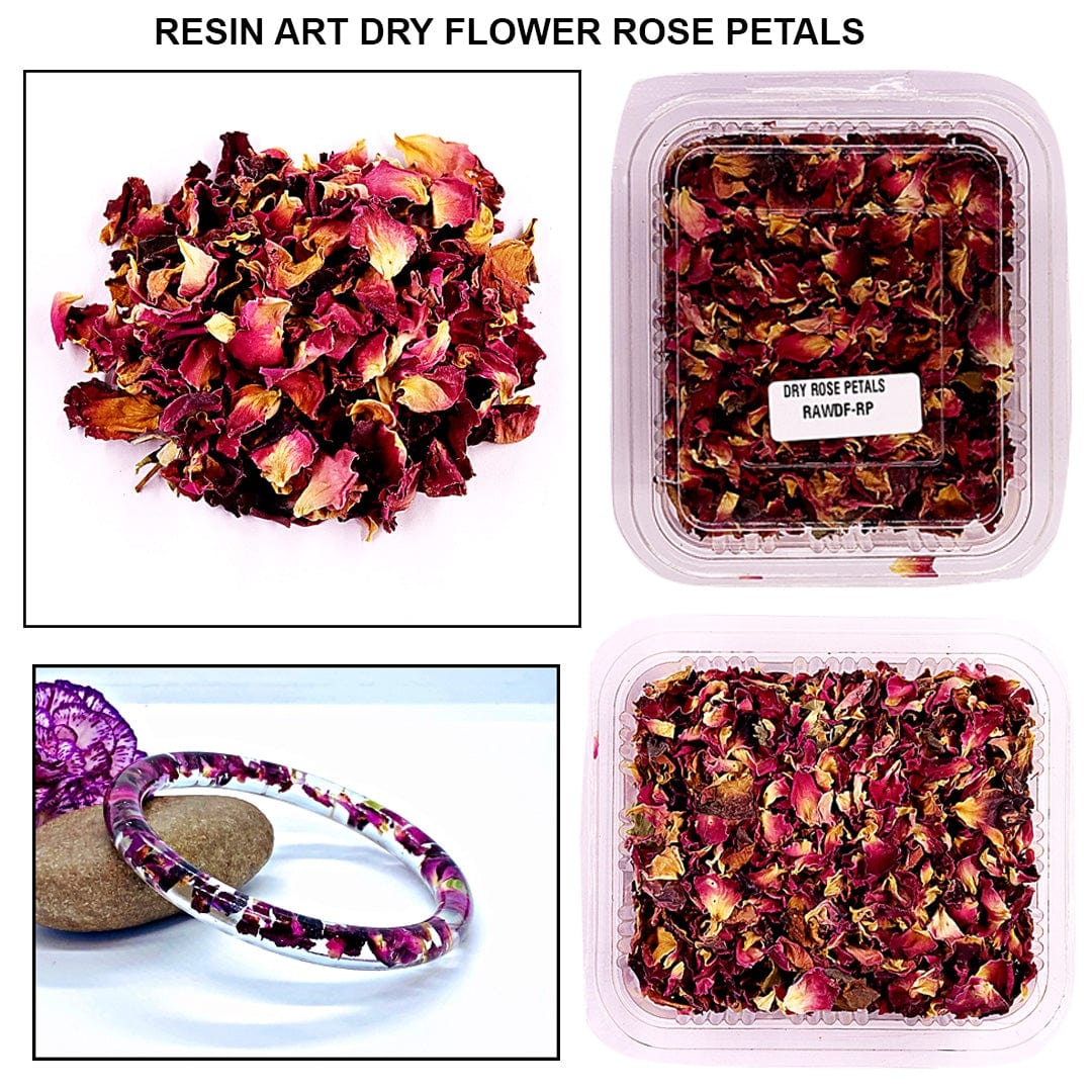 Ravrai Craft - Mumbai Branch Resin Art Dry Flowers Dry rose petals rawdf-rp