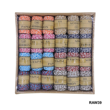 Ravrai Craft - Mumbai Branch ropes DIY Material Paper Rope Shaded 24Pcs
