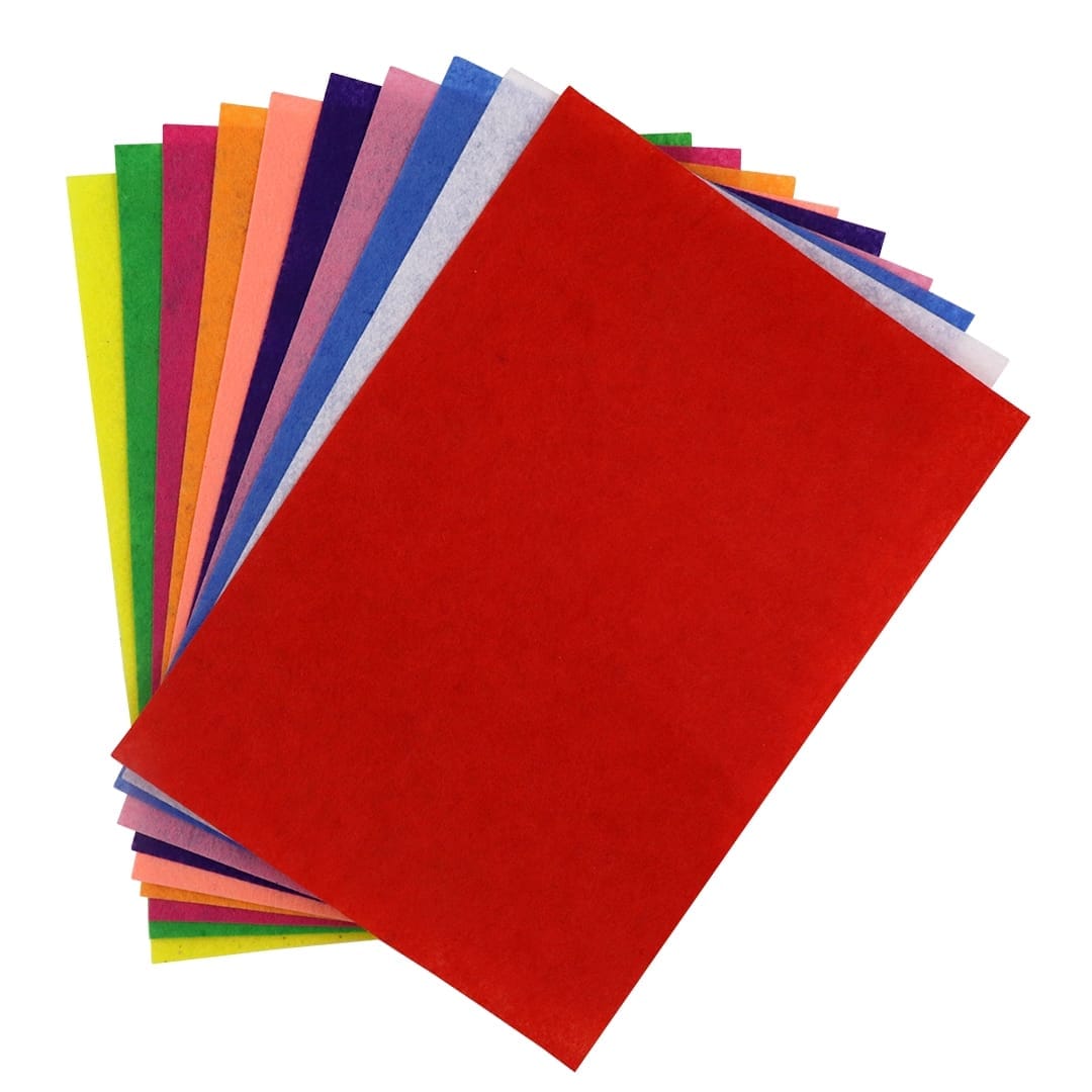 Ultra-Thin A4 Felt Sheet - 1mm Thickness for Delicate Crafts and Preci
