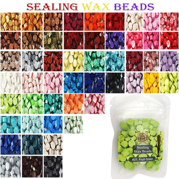 Sealing wax beads 25 grams ( assorted colour )