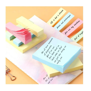 Pastel Multi-color 3 in 1 sticky notes (100 sheets)