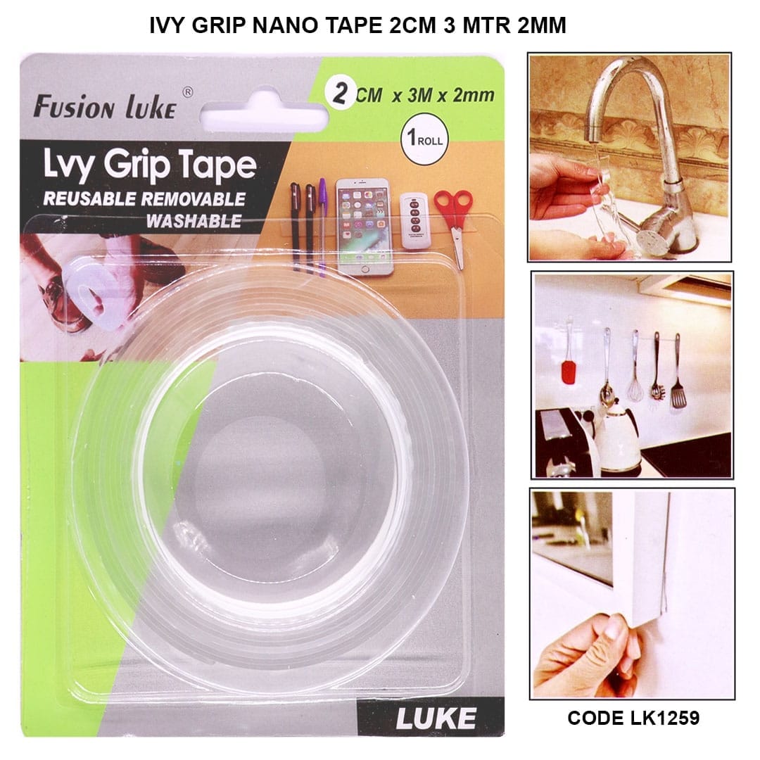 Ivy Grip Nano Tape 2cm × 3m × 2mm - Raw-3219 LK-1259