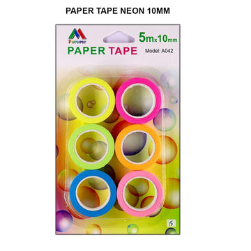 Ravrai Craft - Mumbai Branch Tapes & Adhesives Paper Tape Neon 10MM