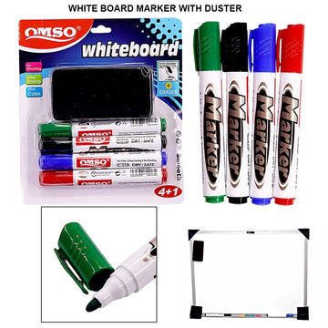 White Board Marker With Duster