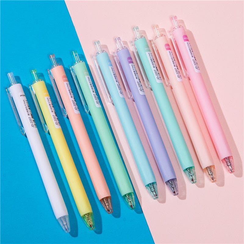 Grafix Pastel Gel Pens, 6 Pack, Mixed Colours