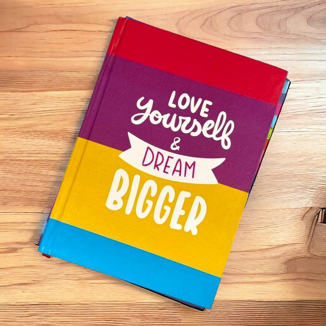 Sundaram diary Motivational Quote Diary for Success I Pack of 1 I Undated New Year Journal