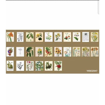 Mo-Card Floral Memories Edition 400 Vellum sheets Diary