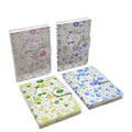 Craftdev Notebooks & Notepads Pastel floral Themed Cute Mini Diary with Velcro Lock- A7 size (pack of 1)