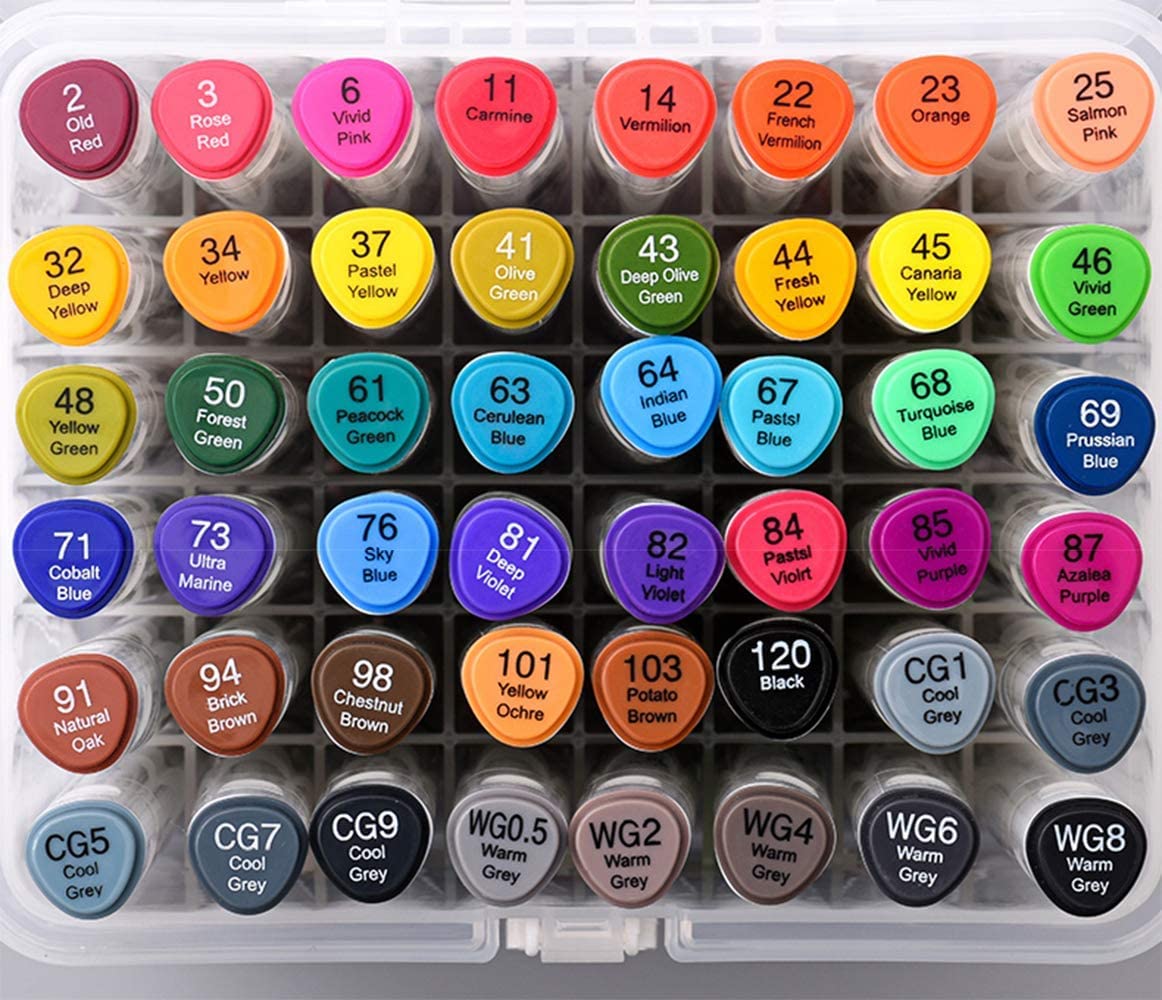 Wholesale Professional Sketching Marker Colors Set Double Head