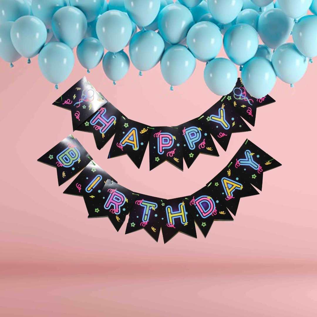 Bright and Fun Happy Birthday Banners for Kids' Birthday Decorations