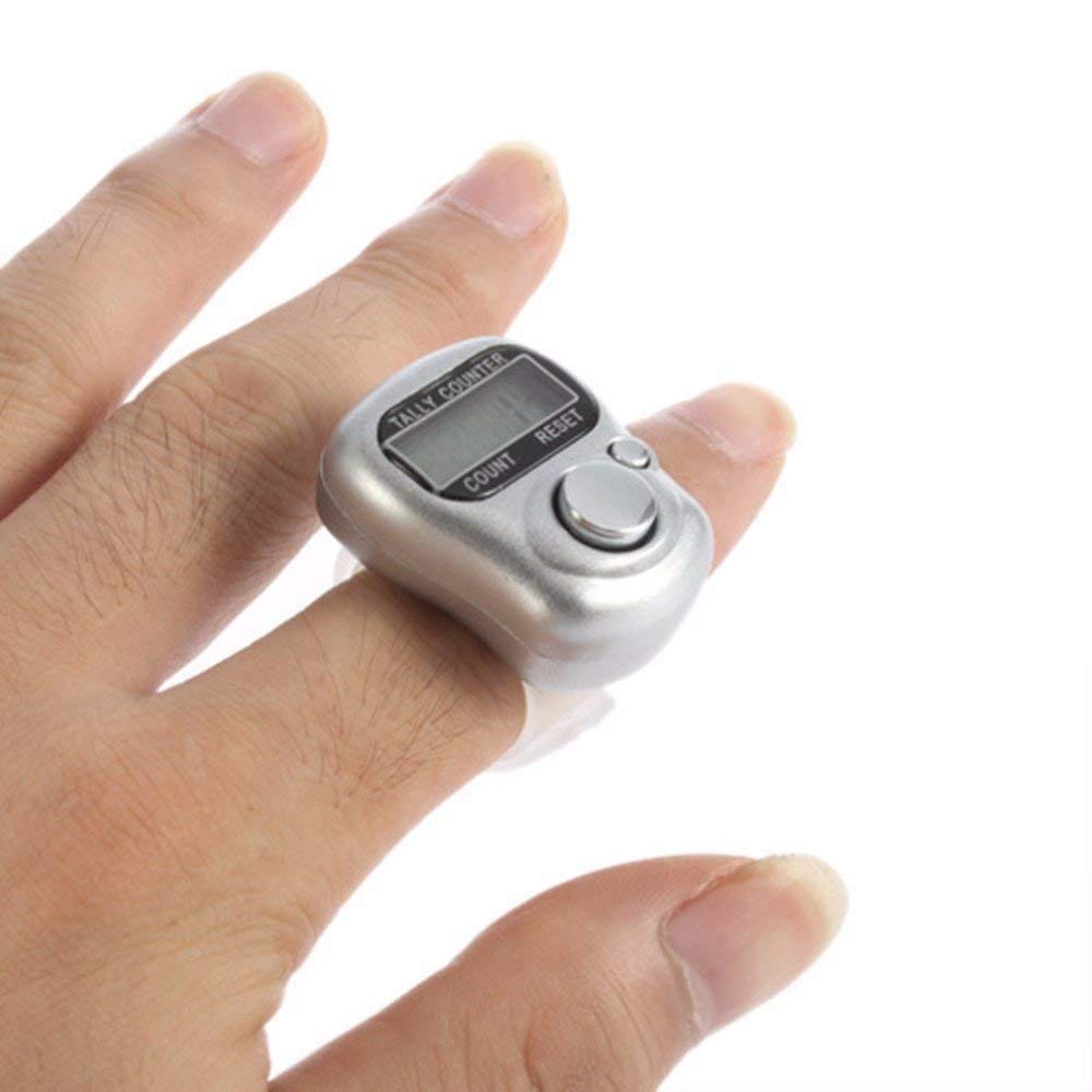 Finger Counter, Tally counter, Digital Clicker, counts to 99999 