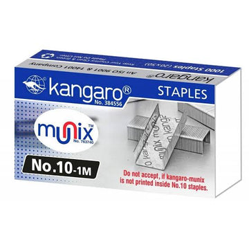 Kangaro stapler pin no.10 (Contain 1 Unit box)