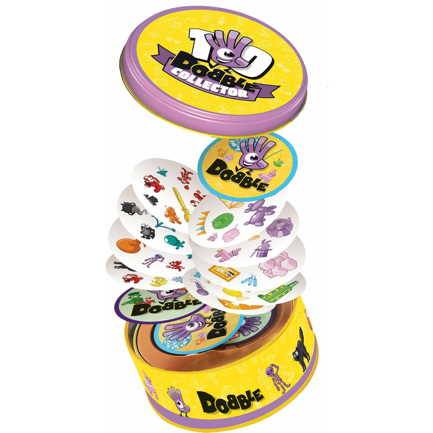 Dobble Collector, 10 Years, Board Game, Game of Observation and Speed