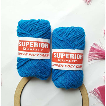 Woolen Thread - Ocean Blue