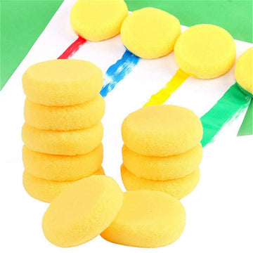 Sponge brush for kids and children craft activity of wall painting (PACK of 2 )