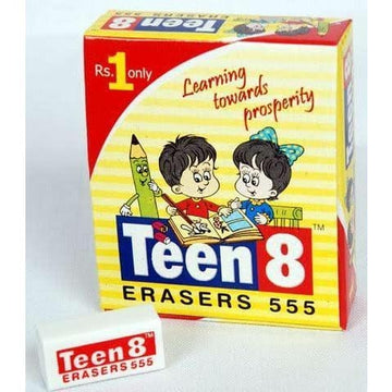 parshwa Traders Teen8 Erasers (Pack of 3 erasers)
