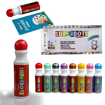 Superdots Color Marker Set  8 Pcs Ch2851-8