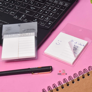 RUSHAB NOVELTY Tiny Dual Grid & plain planner sticky notes