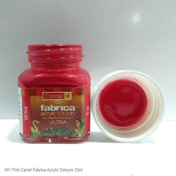 341 Pink camel Fabrica acrylic colours-15ml