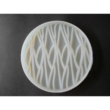 4 inch coaster resin silicon mould