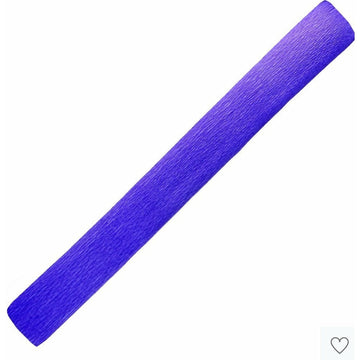 Crepe paper purple