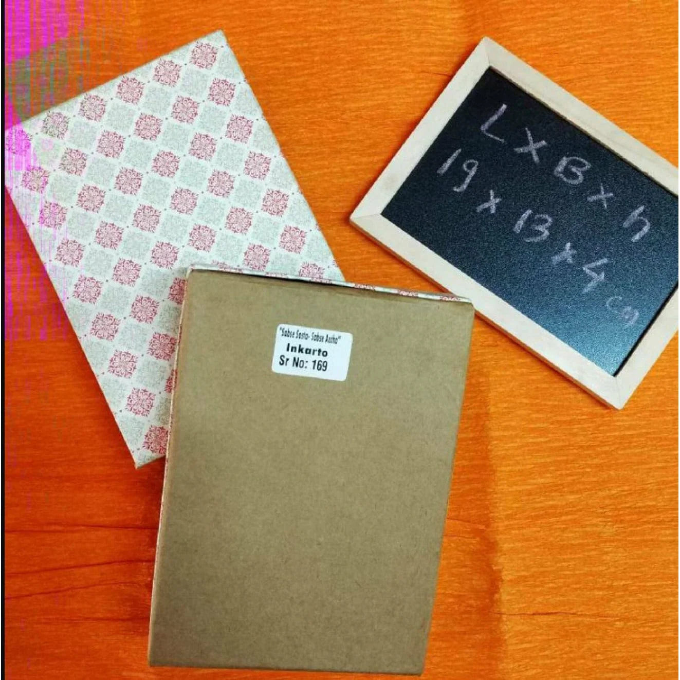 Cardboard Decoupage box & Gifting box. (Sizes on description)