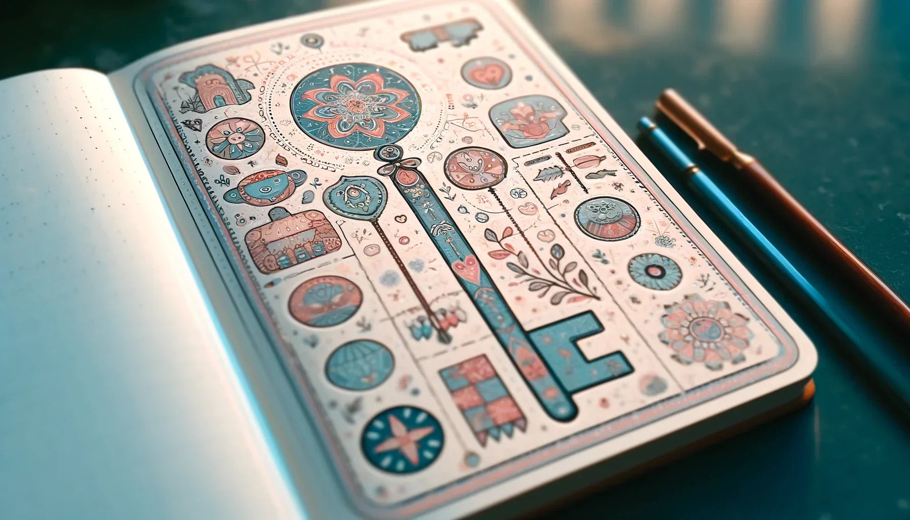 Journal Key Metal The Ultimate Bullet Journal Key Guide: Unlocking Creativity & Orga ...