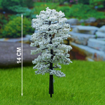 Artificial Miniature White Tree 140mm