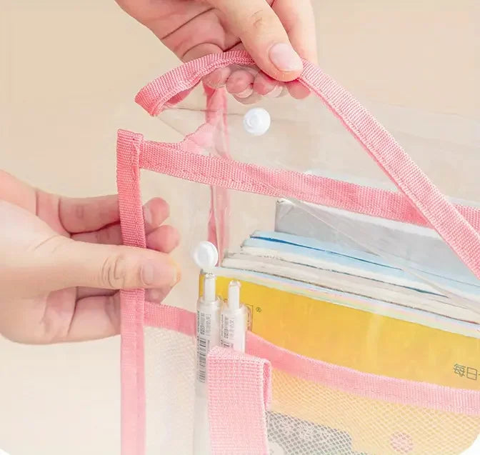 Transparent Kids Stationery Tote Bag ( 1Pcs )