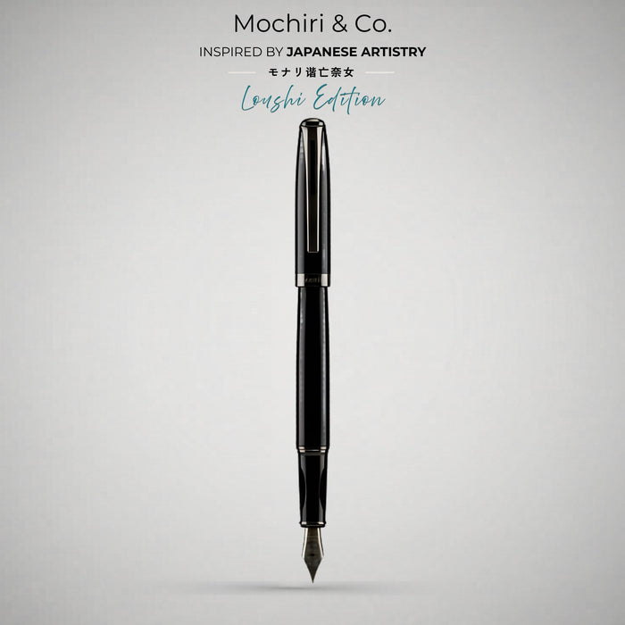 Mochiri & Co. Japan inspired  Loushi Edition Fountain Pen I 2.3X Speed Focused Fountain Pen I inspired from Japanese Design