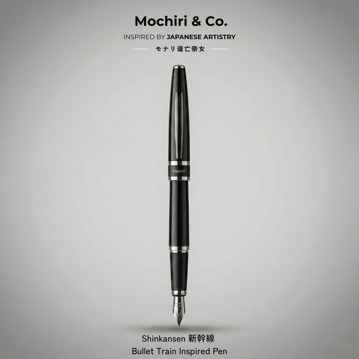 Mochiri & Co. – Shinkansen Edition Fountain Pen 新幹線に着想を得た設計 (Inspired by the Shinkansen Bullet Train) I inspired from Japanese Design