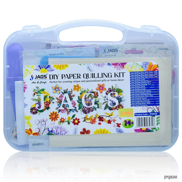 Jags Beginner Diy Paper Quilling Kit 15 Pics Tools