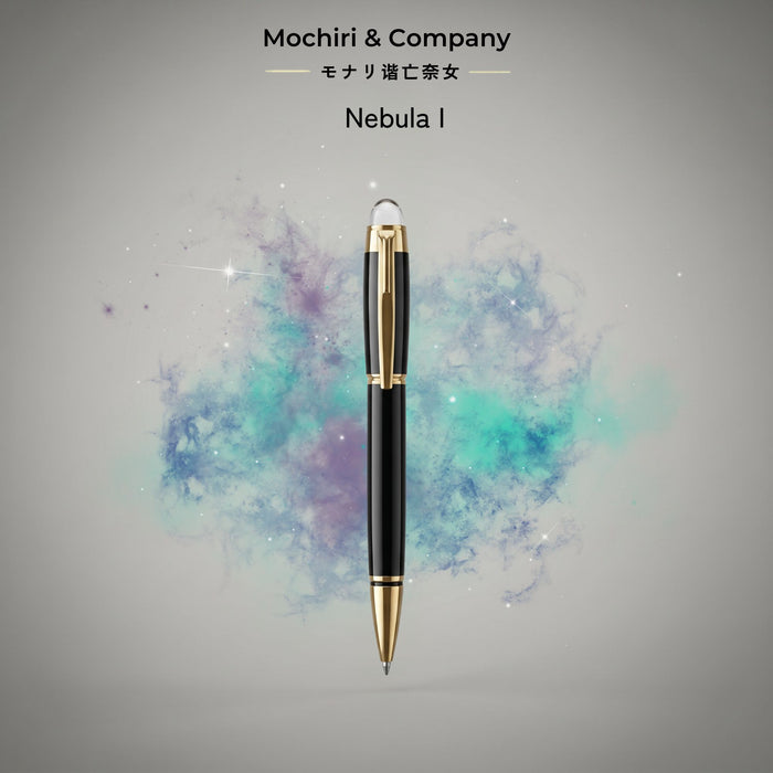 Mochiri & Co. Japan Inspired Nebula I Executive Ball Pen | Premium Metal Body | Smooth Writing | Refillable