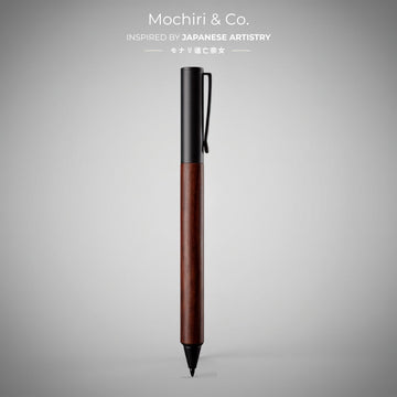 Mochiri & Co Japan inspired Ironwood Edition Ball Pen I Wooden Body 0.5mm Smooth Writing Pen