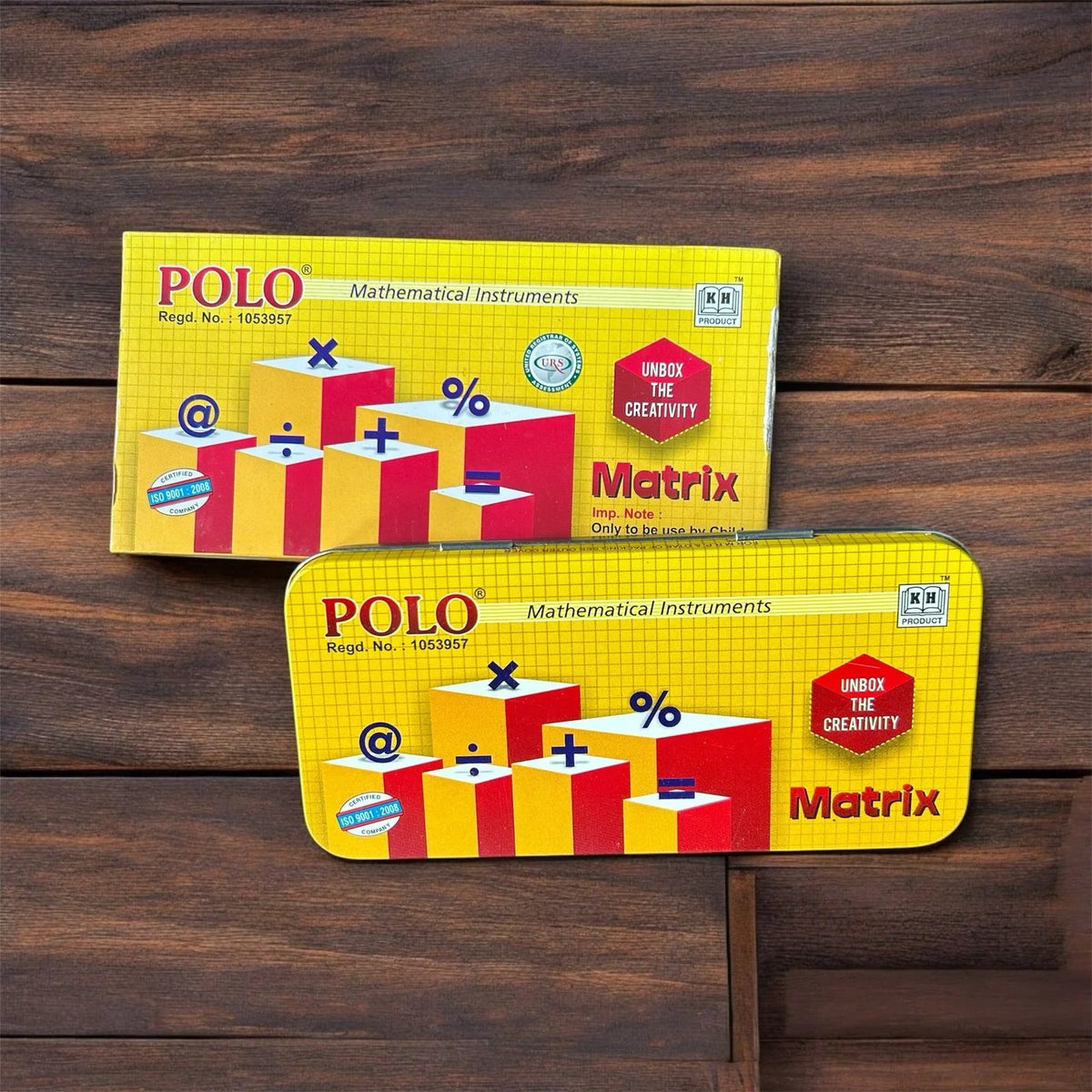 Polo Matrix Mathematical Instruments Set -  Complete with Cutter!