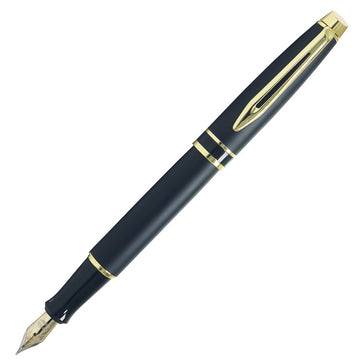 Fountain Pen Black Golden Clip 181FPBKGC