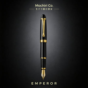 Mochiri & Co. – Emperor 1991 皇帝 Edition Fountain Pen I Smooth Heavyweight Metal Body Writing Instrument I inspired from Japanese Design